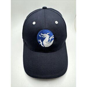 Dragon Logo Jones Metal Richardson Adjustable Blue Hat GR63